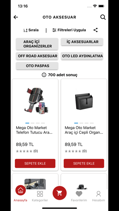 Mega Oto Market Screenshot