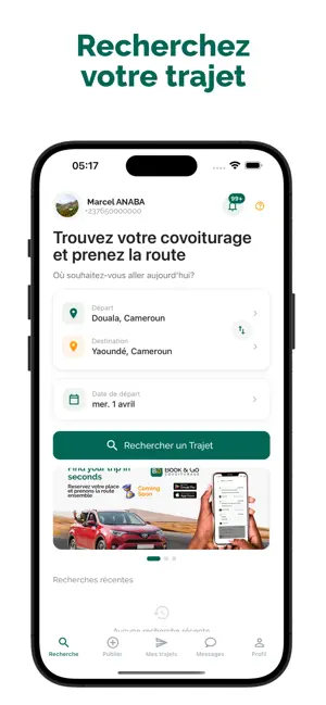 Book and Go - Covoiturage screenshot 1