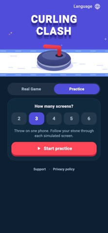 Curling Clash: Tabletop screenshot 2