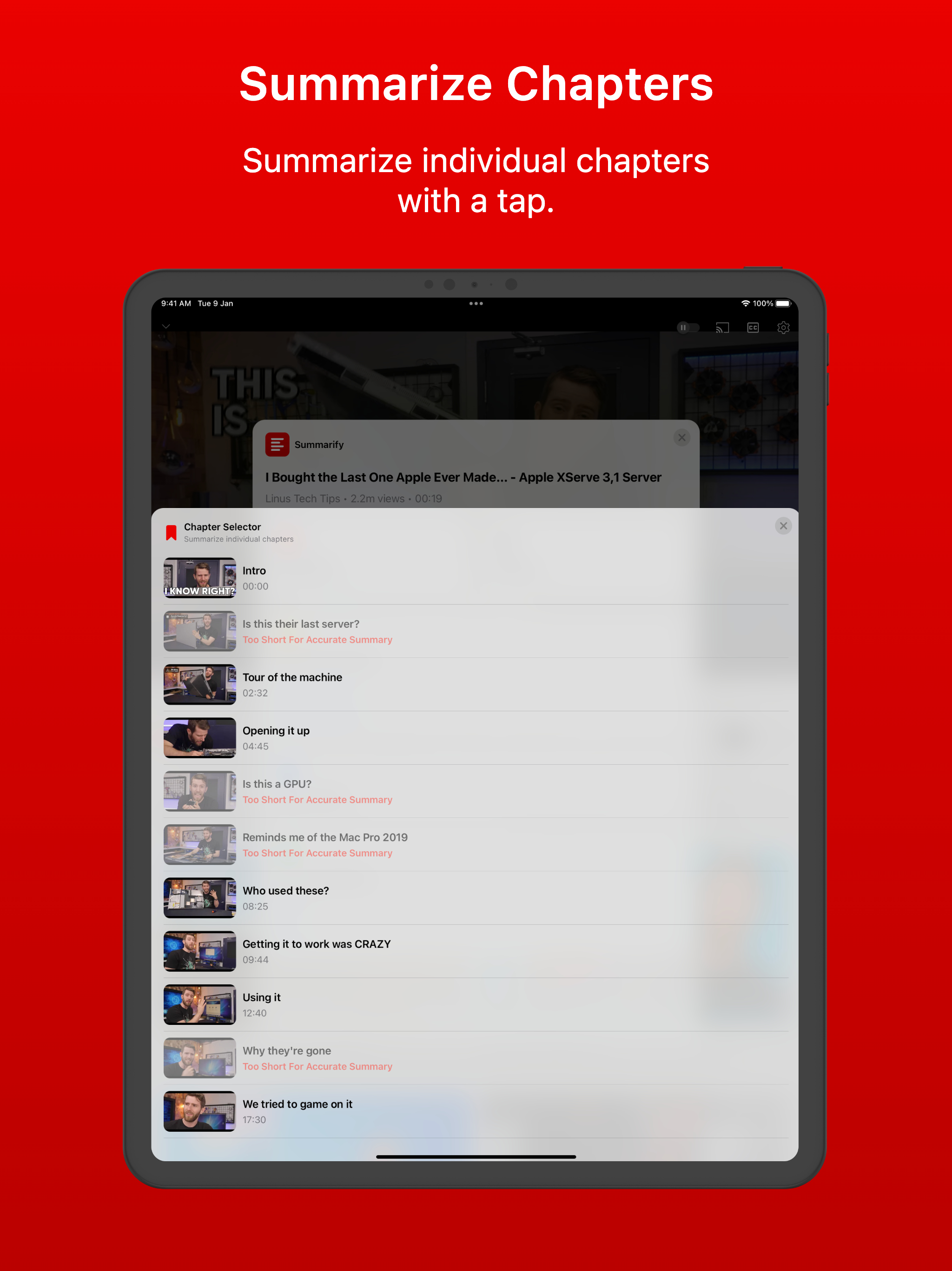 Summarify: AI For YouTube
