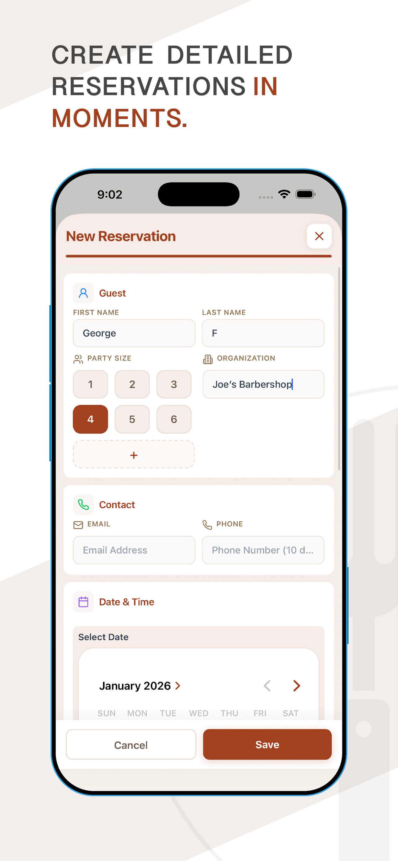 COVR Reservations & Waitlist screenshot 3