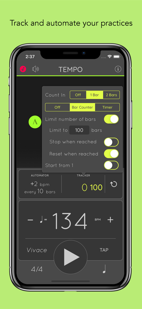 Metronome: Tempo Lite screenshot 2