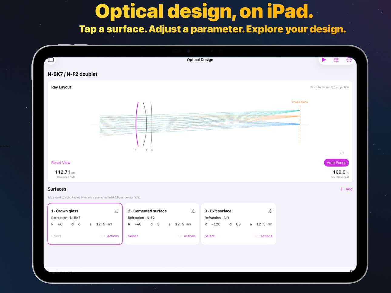 Screenshot 1 of Rayglass Mobile
