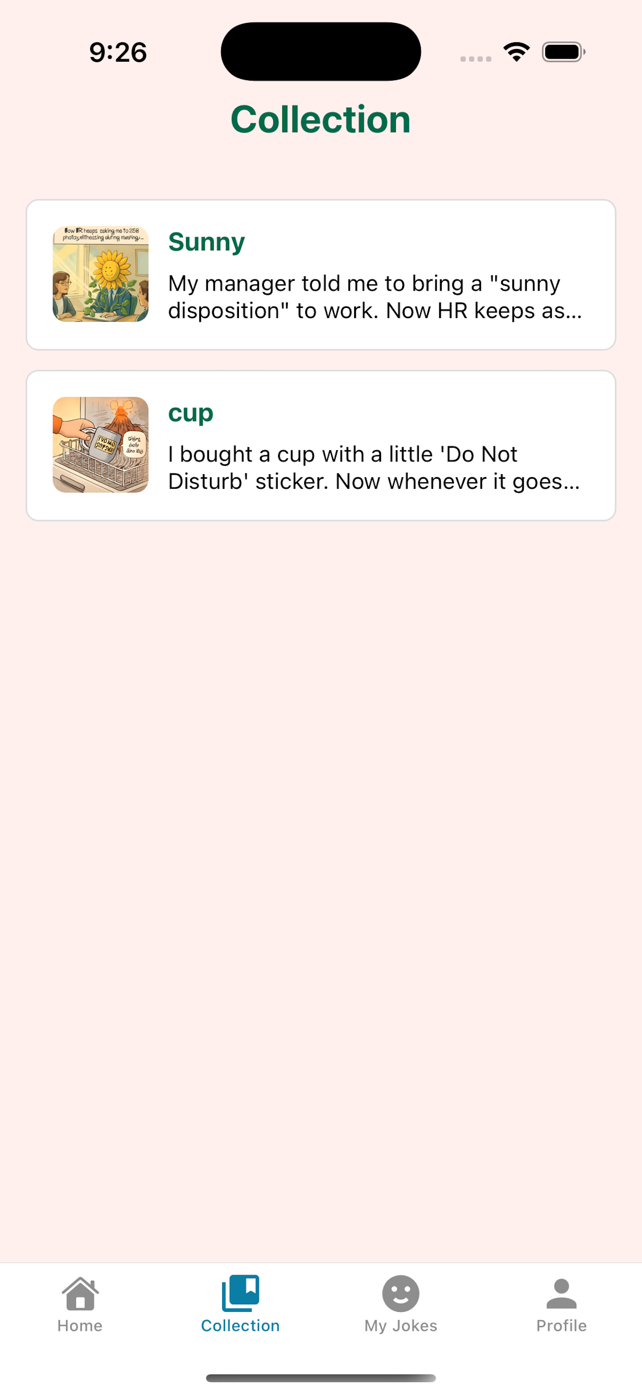 Joke Spinner screenshot 2