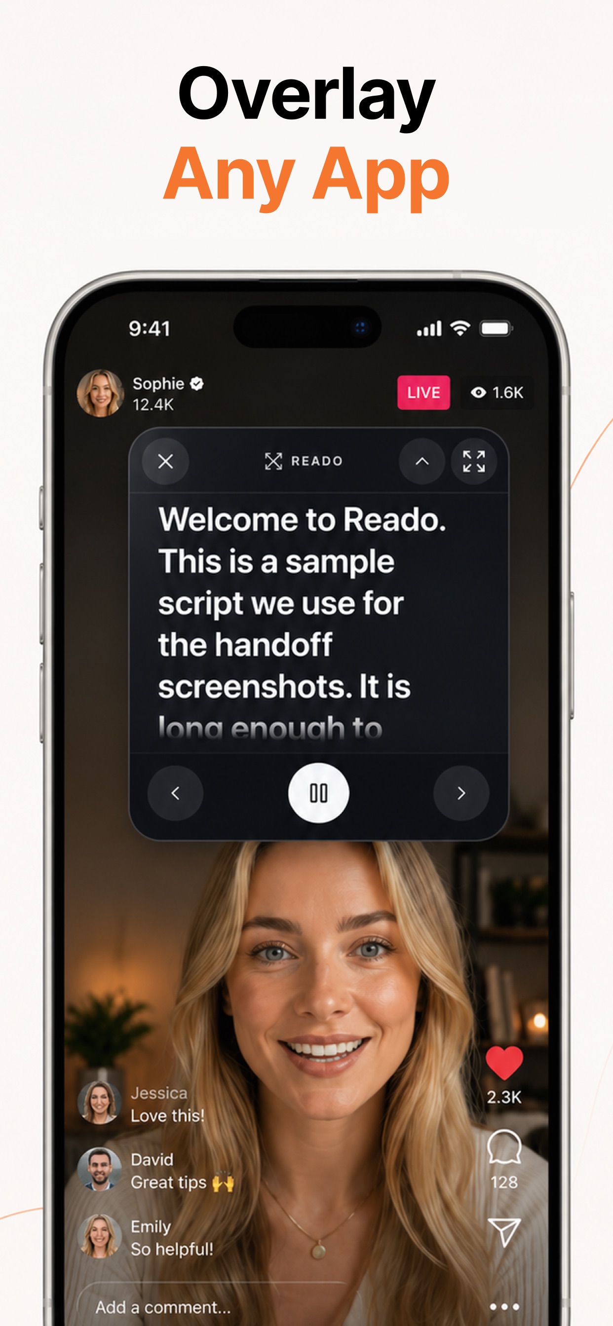 Screenshot 4 of Read&Do: Teleprompter