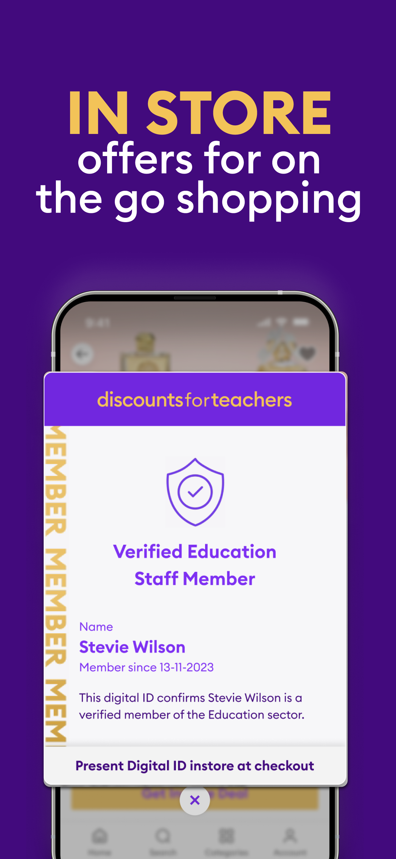 Discounts for Teachers