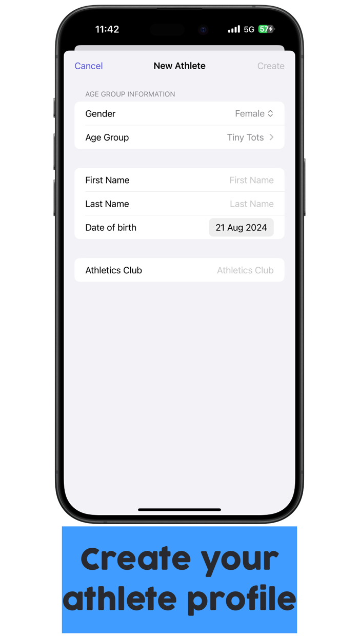 Track and Field Personal Best