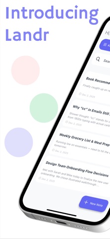 Landr - Ai Note Maker screenshot