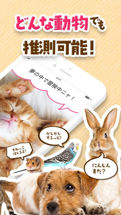 ペットの気持ちAI -犬・猫語で表情を翻訳(ペットのきもち)