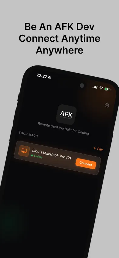 AFK Remote screenshot 1