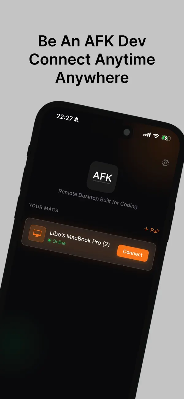 #1. AFK Remote (iOS) Ved: Bookhead LTD