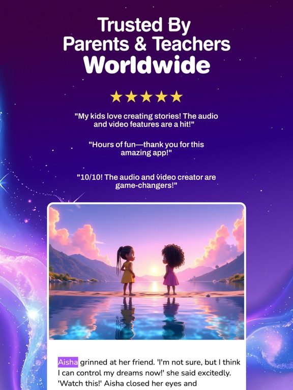 Storytime AI: Story Generator iPad screenshot 5 - Book app