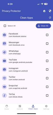 Privacy Defender screenshot
