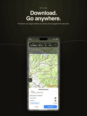 DirtMap - Offroad GPS & Trails iPad screenshot