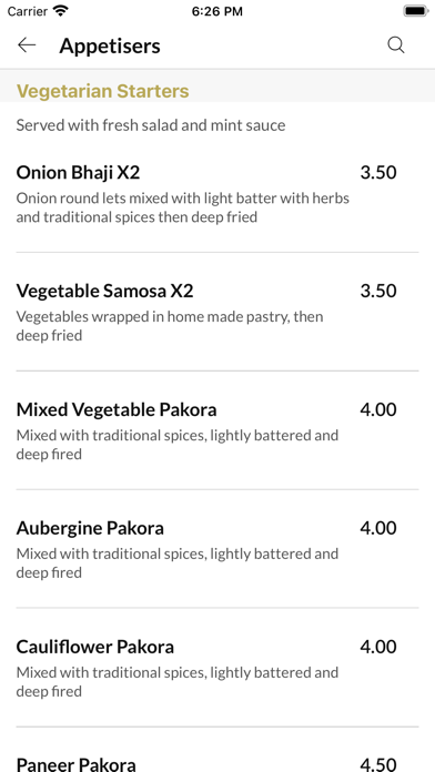 Bombay Takeaway Screenshot