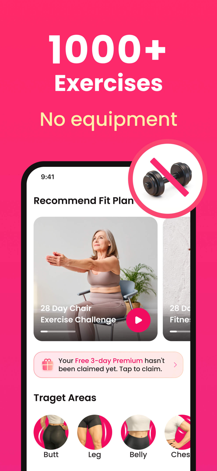 EasyFit AI-Home Workout screenshot 5