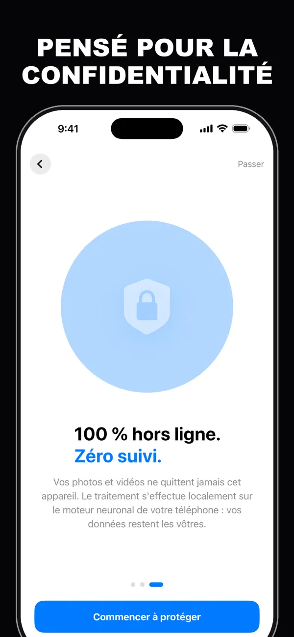 Screenshot #2 pour Deface : Flouter Visage Vidéo