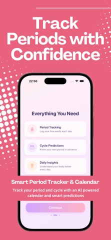 AI Cycle & Period Tracker Screenshot 1 of 5