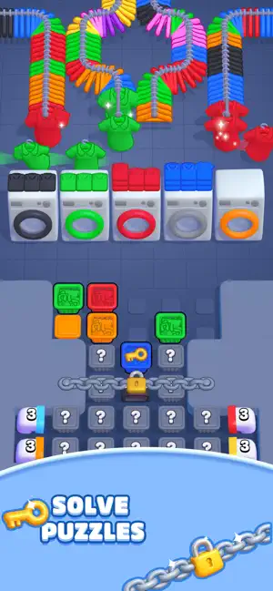 Laundry Time : Color Sort screenshot 1