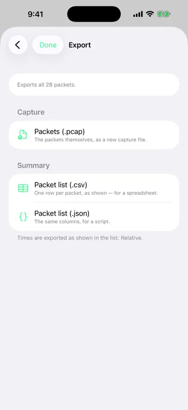 Packet Recon screenshot 10 of 10
