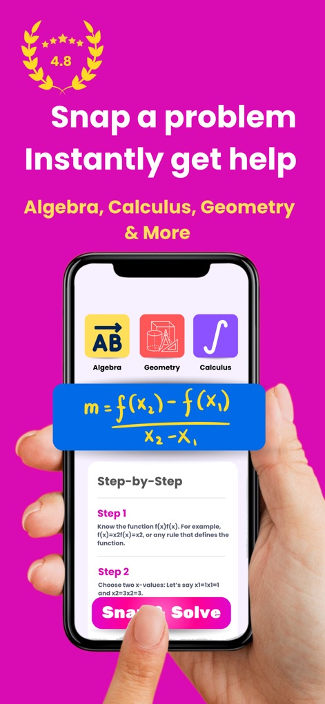 AI Math Helper Homework Solver - Education App | MWM