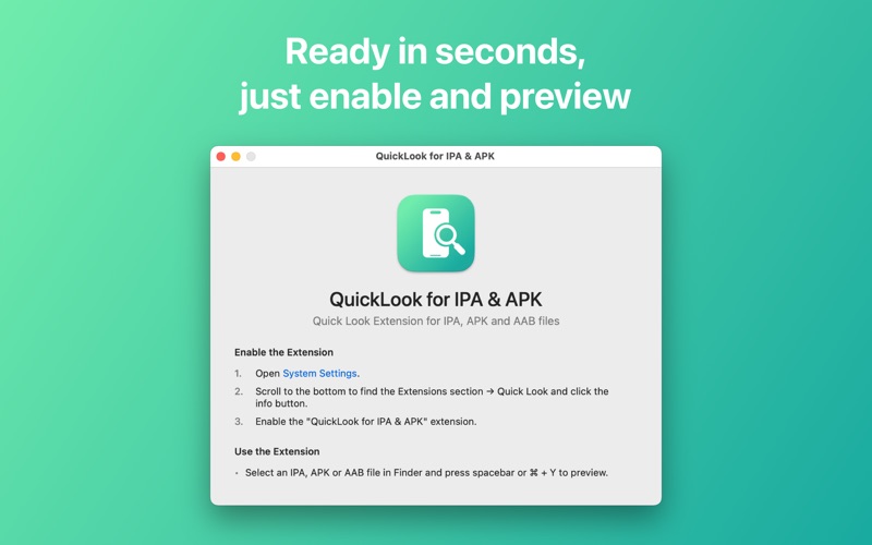 QuickLook for IPA & APK screenshot 5