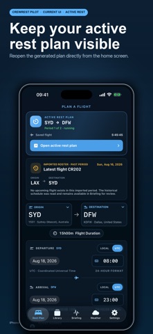 CrewRest Pilot Screenshot 1 of 9