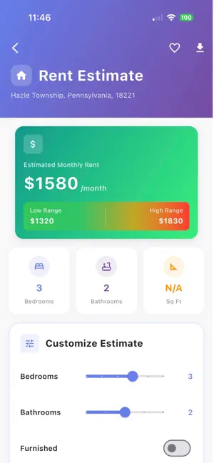 Rent Meter- Market Insights screenshot 2