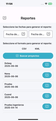 GeoMedida screenshot
