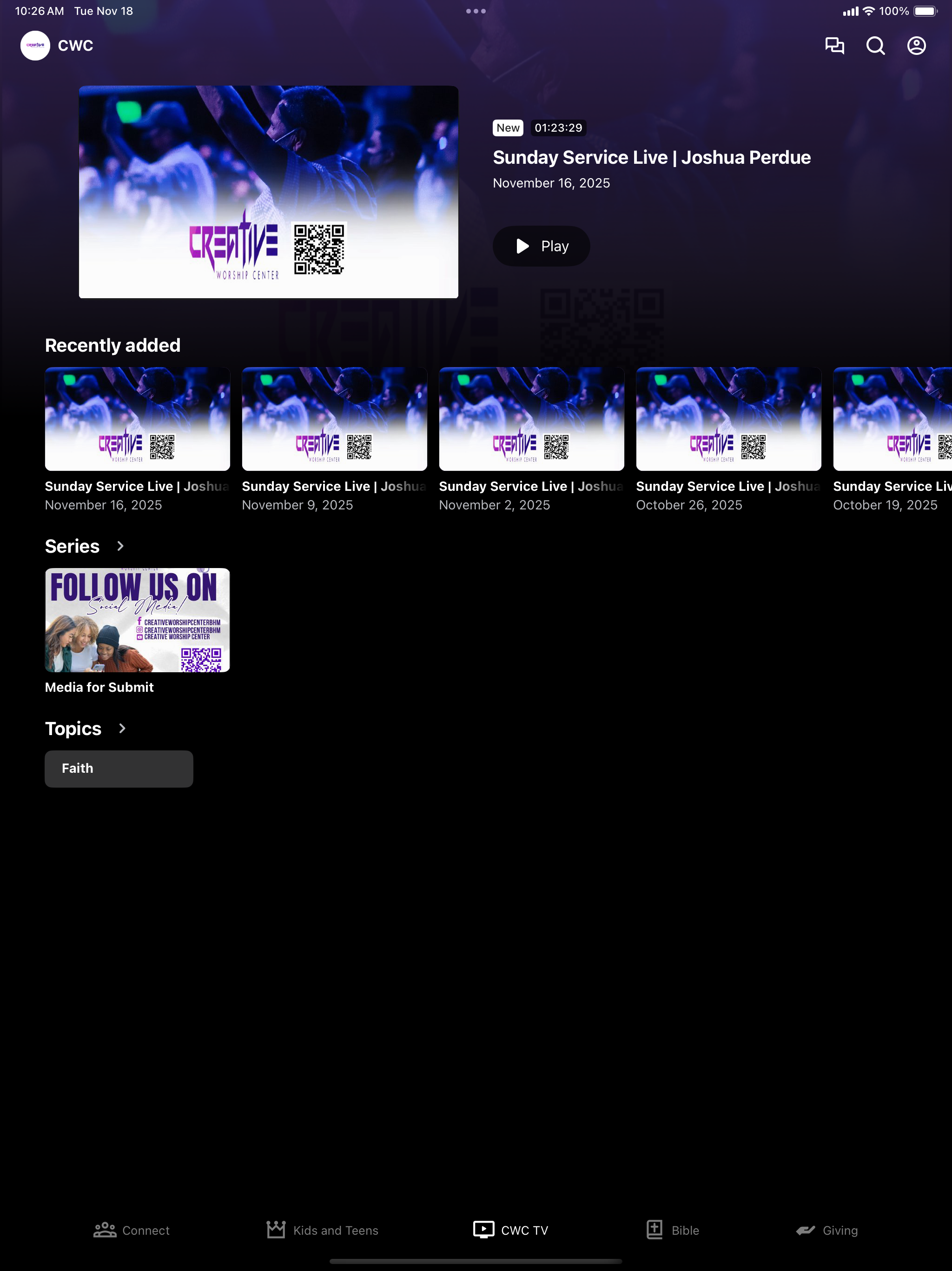 Creative Worship Center screenshot 6