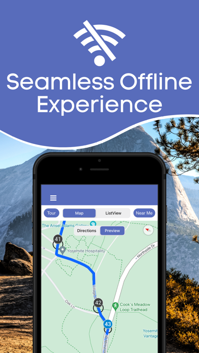 Yosemite National Park Tour Screenshot