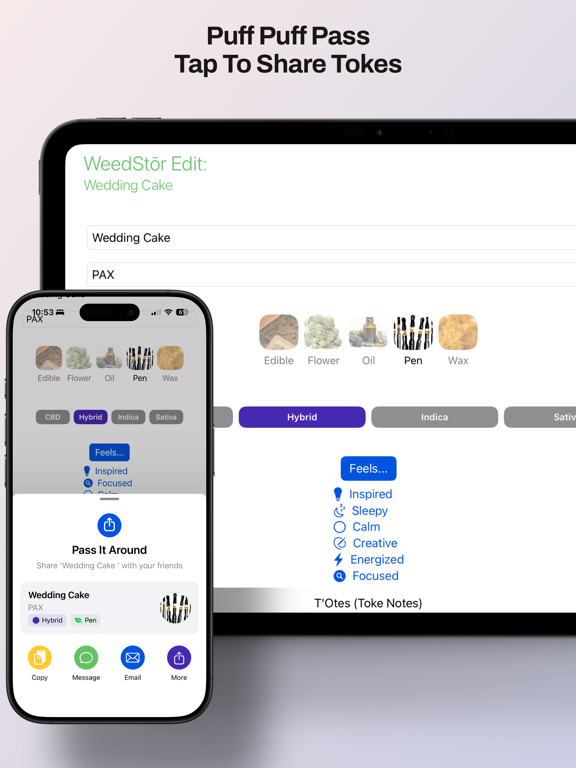 WeedStōr iPad screenshot 5 - Lifestyle app