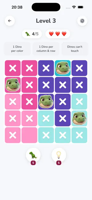 Dinodoku: Sudoku Brain Puzzle screenshot 3
