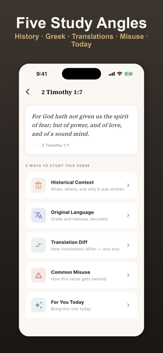 Scroll — Bible Word Study Screenshot 2 of 8