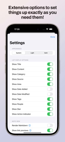 Anecnote screenshot