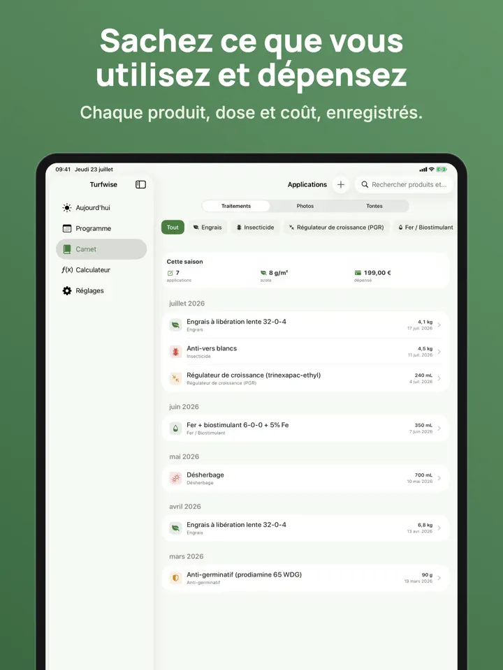 Turfwise sur iPad : capture d’écran 6 sur 6