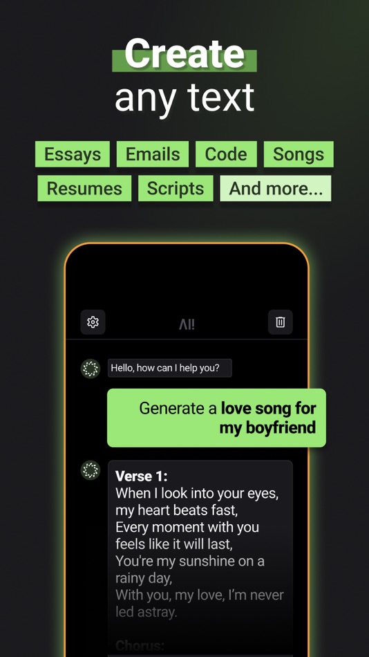 #3. AI! Chatbot Assistant Ask AI (iOS) Podle: GRIMLAX TRADE, S.L.
