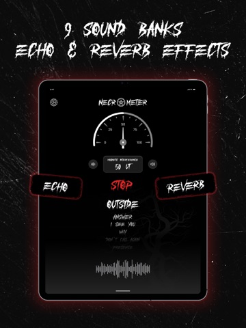 Ghost Detector EMF Necrometer iPad screenshot