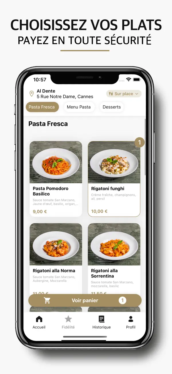Screenshot #1 pour Al Dente