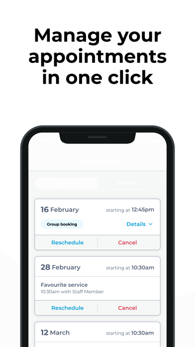Screenshot 2 of Prive Salons App