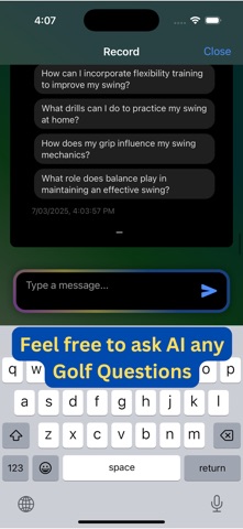 UpGolf.AI screenshot