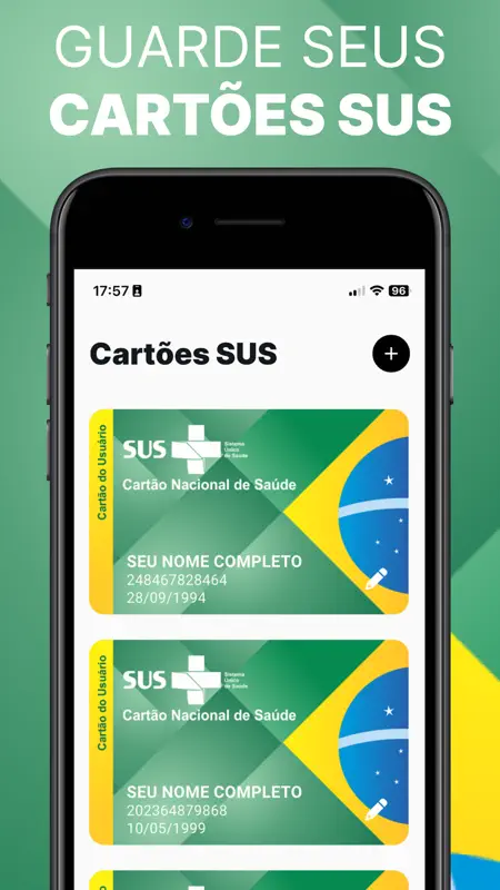 Cartão SUS Digital - MySUS screenshot 1 of 3