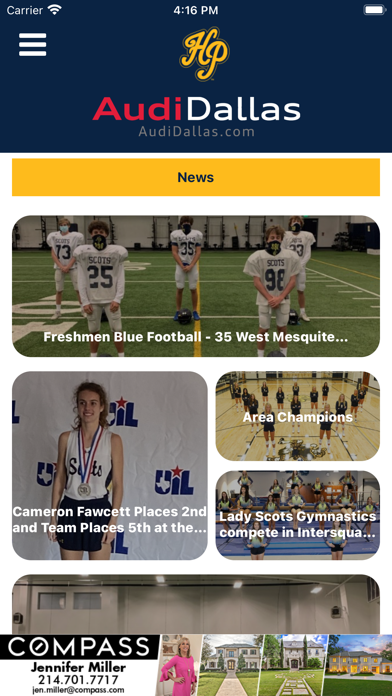 Highland Park Scots Athletics Screenshot
