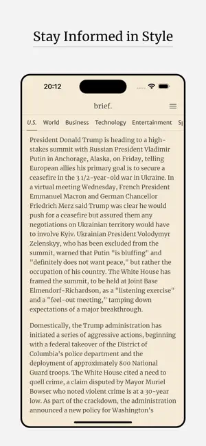 Cue: Daily News Summary screenshot 4