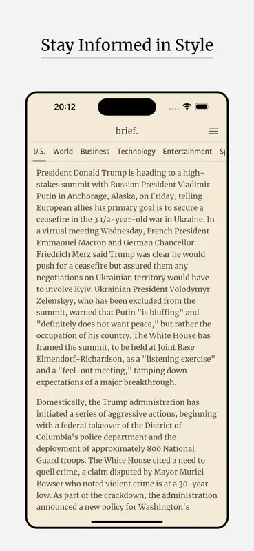 Cue: Daily News Summary screenshot 4 of 5