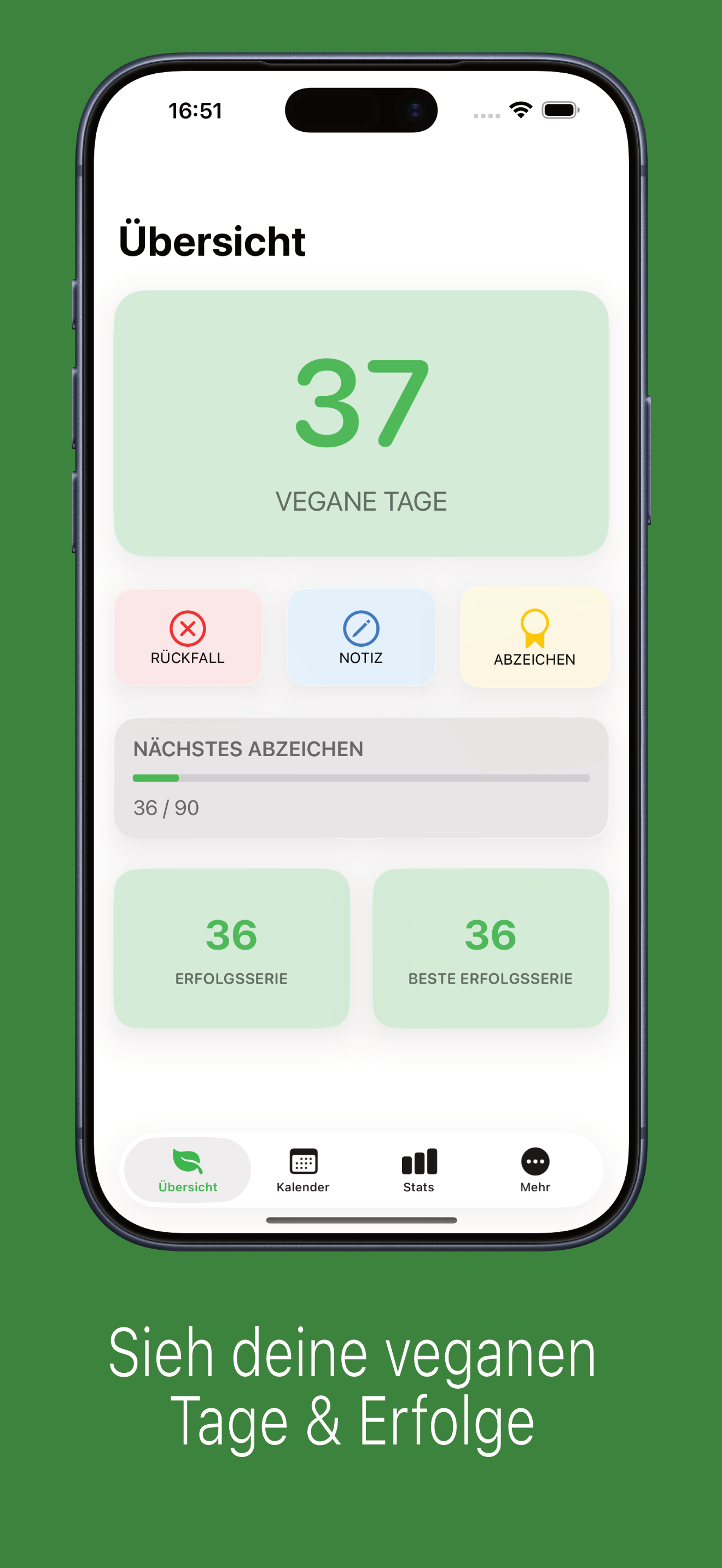 VegDays: Vegan Days Counter