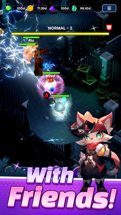 Tower Cat Battle: Idle Cat RPG screenshot-3