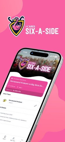 Six-A-Side iPhone screenshot 1