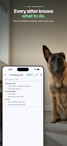 My Dog Molly iPhone screenshot