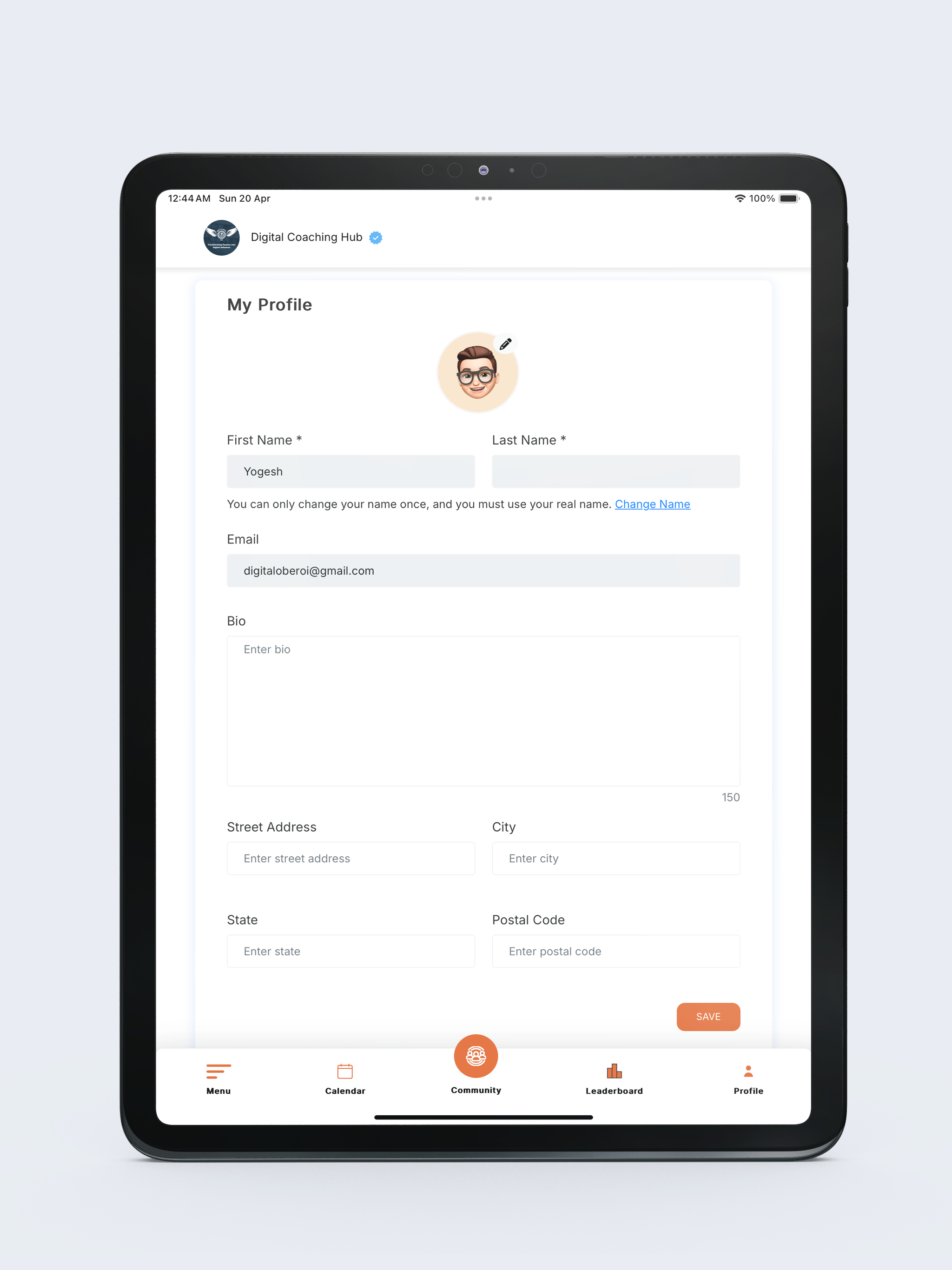 Digital Coaching Hub